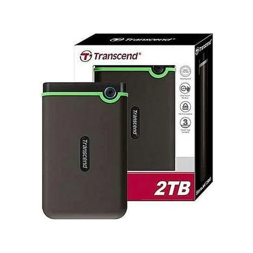 Transcend 2TB USB 3.1 Storejet 25M3 Portable Hard Drive